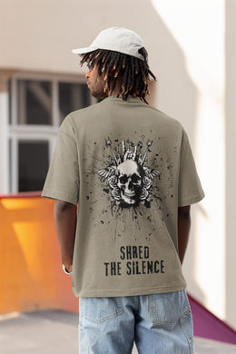 Shared The Silence Streetwear Heavy Oversized Tee — thumb 3