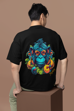 Men's Heavy Oversized monkey t-shirt