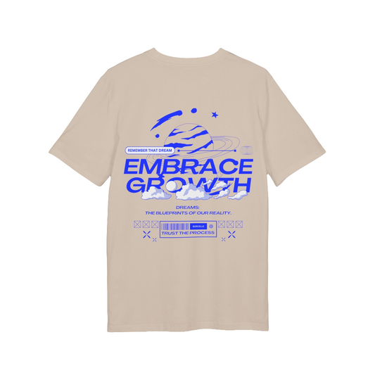 "Embrace Growth - Trust the Process Oversized Tee".