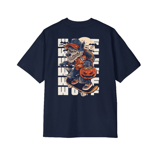Werewolf on Wheels Oversized-Tee