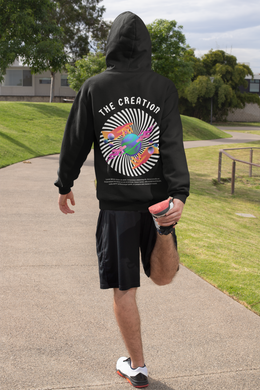 "The Creation Cosmic Art Hoodie" — thumb 3
